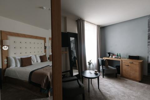 Deluxe Suite numura iekārtojums viesnīcā Dome Hotel Vecrīgā