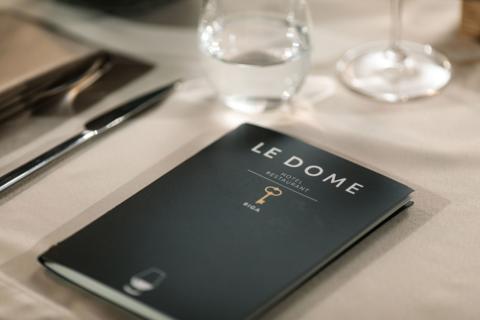 Ēdienkarte restorānā Le Dome Vecrīgā